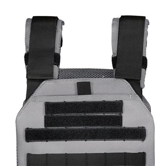 Nuprol PMC Plate Vest Molle Modularweste grau / schwarz Bild 5