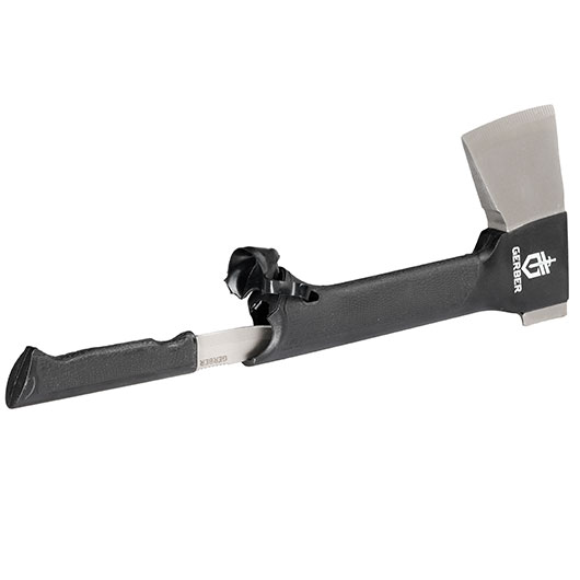 Gerber Outdoorbeil & Messer Gator Axe Combo I schwarz inkl. Nylonscheide Bild 4