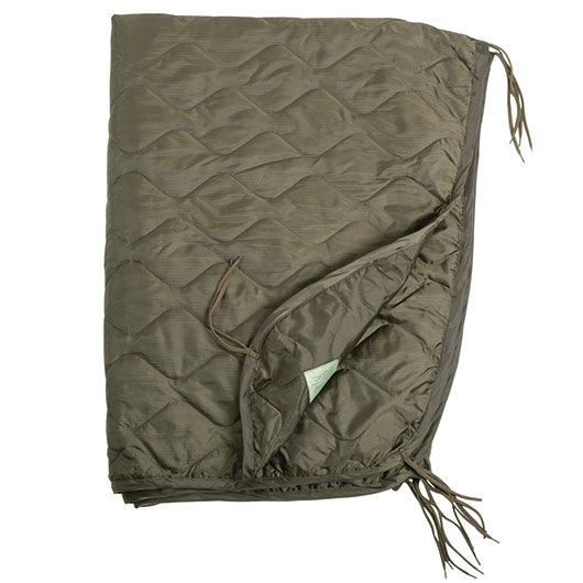 Mil-Tec Steppdecke Poncho Liner Multifunktion oliv
