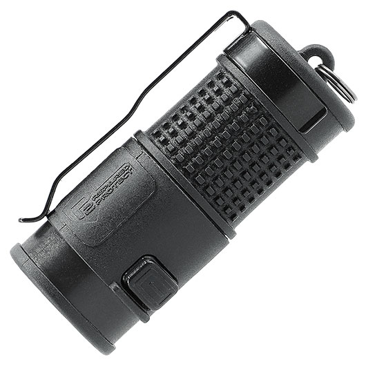 P2P LED-Stroboskoplampe Pocket Flash 500 Lumen schwarz inkl. Grtelclip & Schlsselring Bild 1