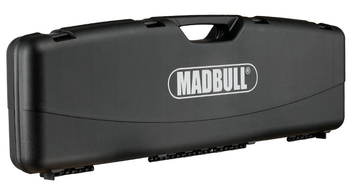 Madbull Waffenkoffer Premium 120 x 37 x 11,8 cm mit Zahlenschlsser / Waben-Schaumstoff schwarz Bild 1