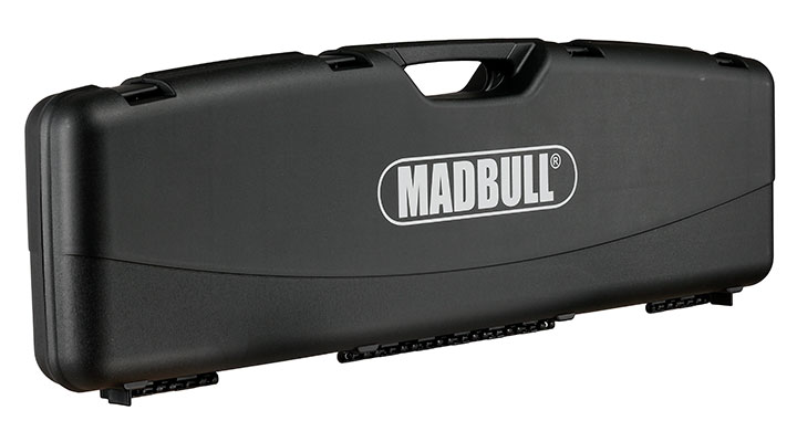 Madbull Waffenkoffer Premium 120 x 37 x 11,8 cm mit Waben-Schaumstoff schwarz Bild 1