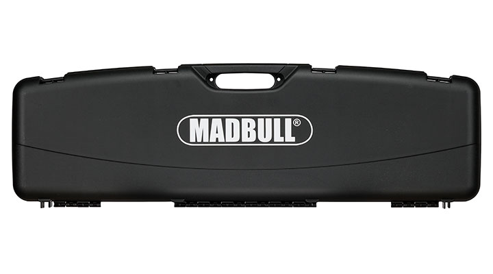 Madbull Waffenkoffer Premium 120 x 37 x 11,8 cm mit Waben-Schaumstoff schwarz Bild 2