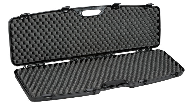 Madbull Waffenkoffer Premium 120 x 37 x 11,8 cm mit Waben-Schaumstoff schwarz Bild 4