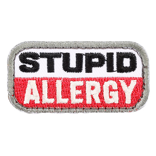 Mil-Spec Monkey Patch mit Klettflche Stupid Allergy fullcolor