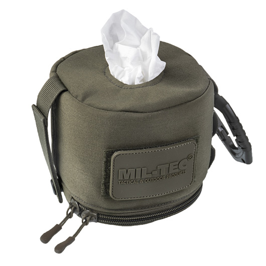 Mil-Tec Zubehrtasche Tissue Case oliv fr Toilettenpapier und Taschentcher