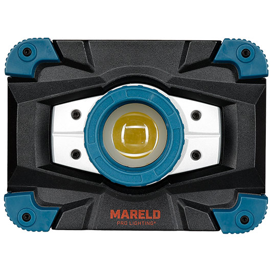 Mareld LED-Strahler RE ZOOM 1500 Lumen schwarz/blau inkl. Ladegert & Transportbeutel Bild 1