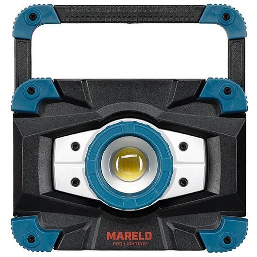 Mareld LED-Strahler RE ZOOM 1500 Lumen schwarz/blau inkl. Ladegert & Transportbeutel Bild 5