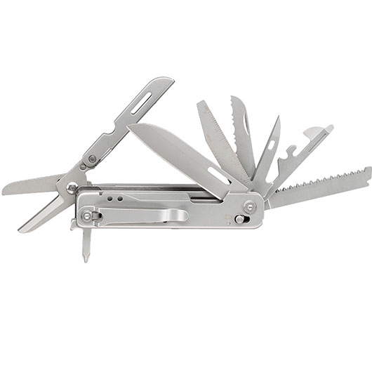 BlackFox Multitool Solver silber inkl. Grtelclip