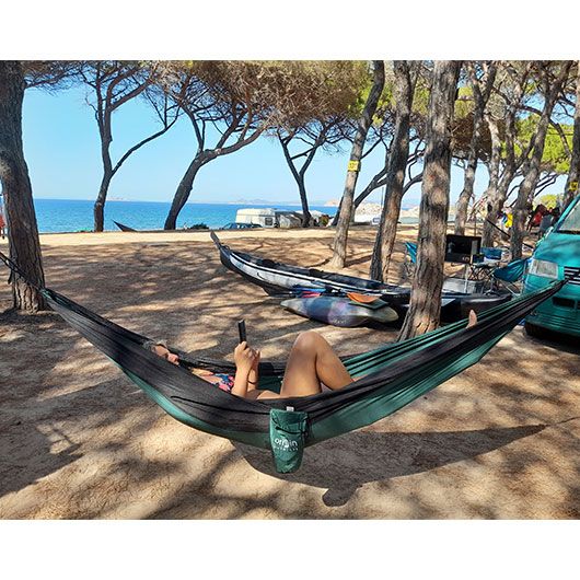 Origin Outdoors Hngematte 3 in 1 zum Schaukeln Sitzen und Liegen Bild 5