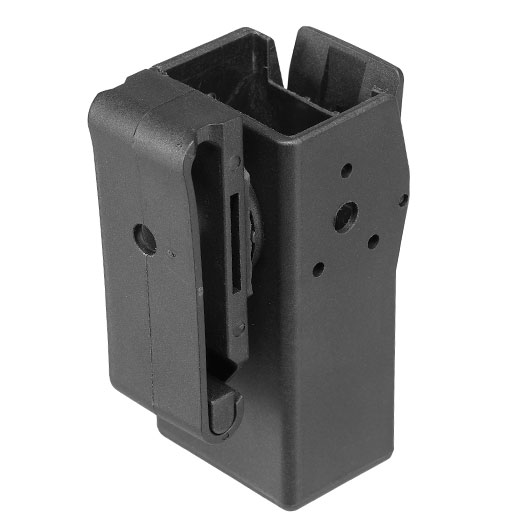 APS Lockable Schnellzieh-Magazinholster Polymer f. G-Series Magazine schwarz - Tactical Version Bild 2