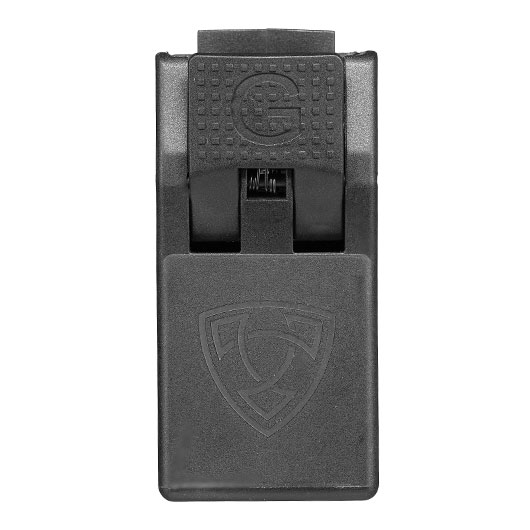 APS Lockable Schnellzieh-Magazinholster Polymer f. G-Series Magazine schwarz - Tactical Version Bild 4