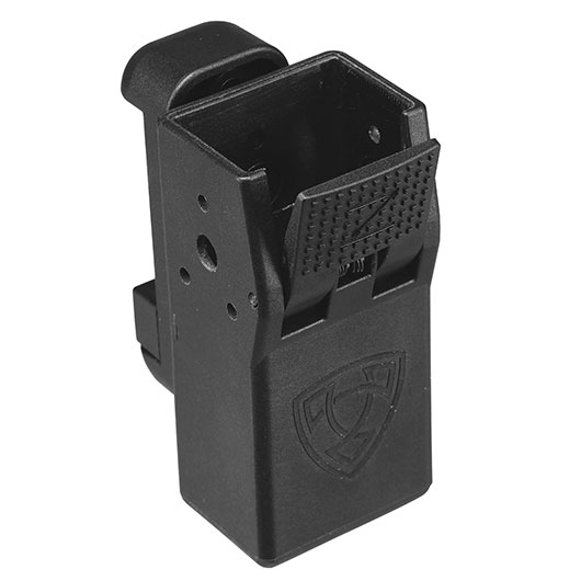 APS Lockable Schnellzieh-Magazinholster Polymer f. CZ / SIG / KMR Magazine schwarz - Sport Version Bild 1