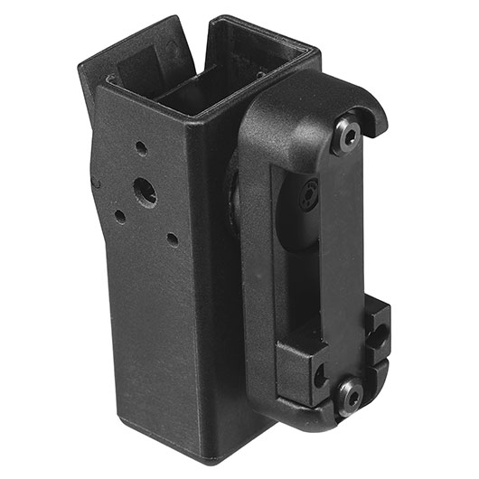 APS Lockable Schnellzieh-Magazinholster Polymer f. CZ / SIG / KMR Magazine schwarz - Sport Version Bild 3