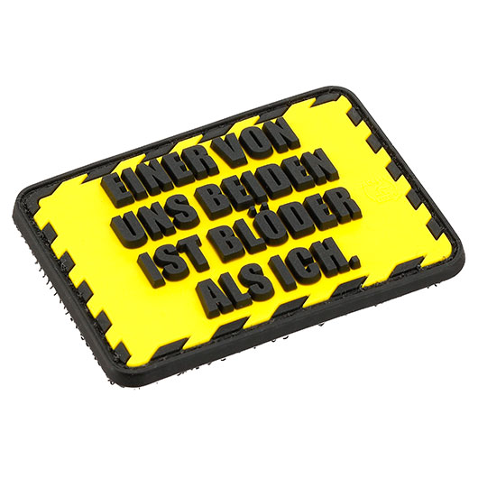JTG 3D Rubber Patch mit Klettflche Einer von uns beiden... fullcolor Bild 1