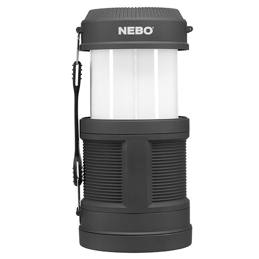 NEBO Laterne BigPoppy 300 Lumen aufladbar Campingleuchte Strahler  und Powerbank