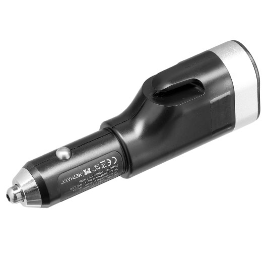Ladegert CarCharger&Power inkl. Taschenlampe, Gurtschneider und USB Kabel Bild 1