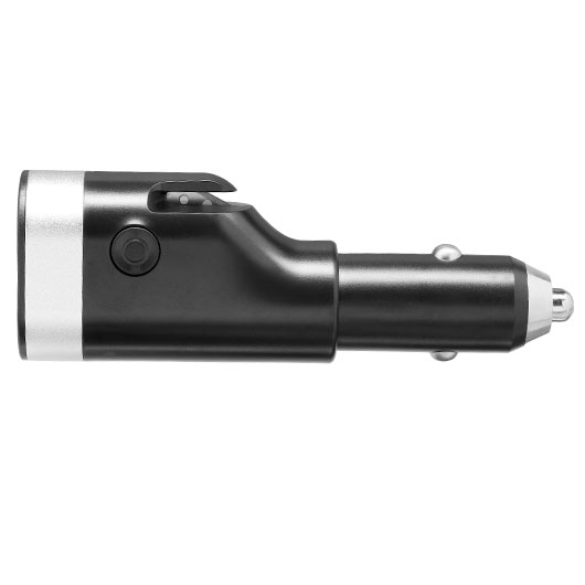 Ladegert CarCharger&Power inkl. Taschenlampe, Gurtschneider und USB Kabel Bild 2
