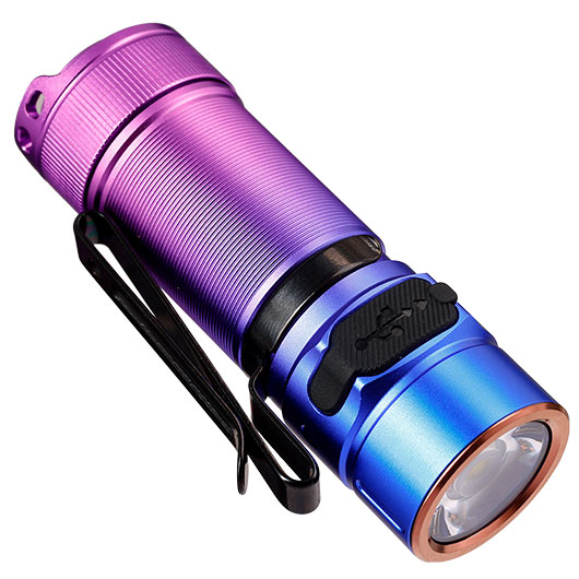 Fenix LED-Taschenlampe E18R V2.0 Nebula Special Edition 6 Leuchtmodi inkl. Strobe 1200 Lumen wiederaufladbar inkl. USB-C Ladekab Bild 5
