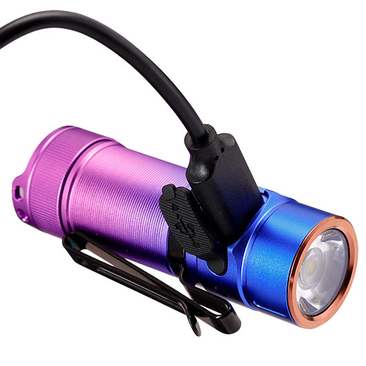 Fenix LED-Taschenlampe E18R V2.0 Nebula Special Edition 6 Leuchtmodi inkl. Strobe 1200 Lumen wiederaufladbar inkl. USB-C Ladekab Bild 6