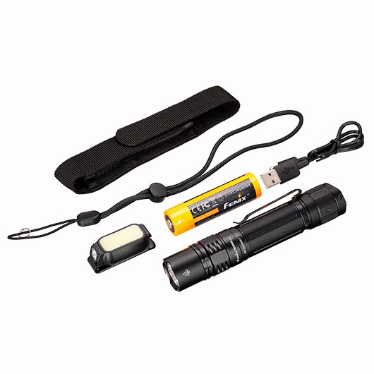 Fenix PD36R Pro mit gratis Mini-Leuchte 6 Leuchtmodi inkl. Strobe 2800 lm wiederaufladbar inkl. USB-C-Kabel, Lanyard & Holst Bild 9