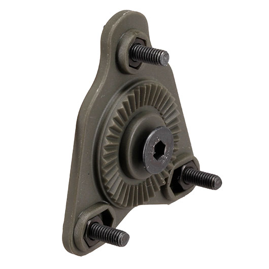 IMI Defense SBA-1 Adapter BlackHawk Zubehr auf Roto Retention System oliv Bild 2