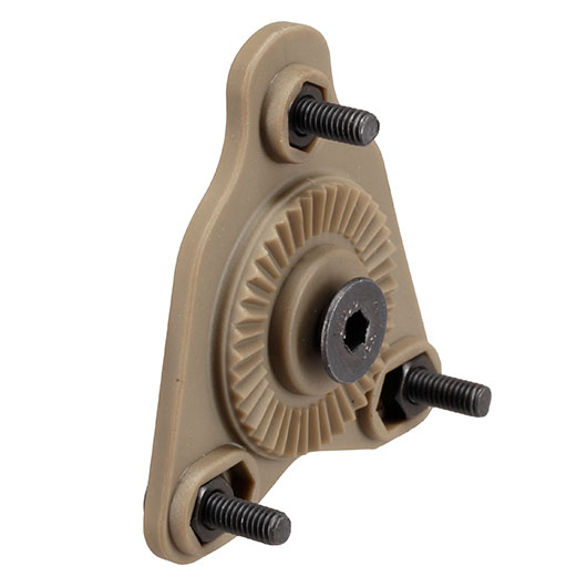 IMI Defense SBA-1 Adapter BlackHawk Zubehr auf Roto Retention System tan Bild 2