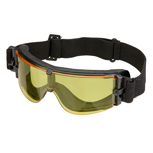 Strike Systems EP-01 Goggle Multi Lens Kit Airsoft Schutzbrille mit 3 Wechselglsern schwarz Bild 2