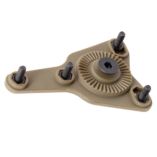 IMI Defense SBA-2 Adapter Safariland Zubehr auf Roto Retention System tan Bild 3