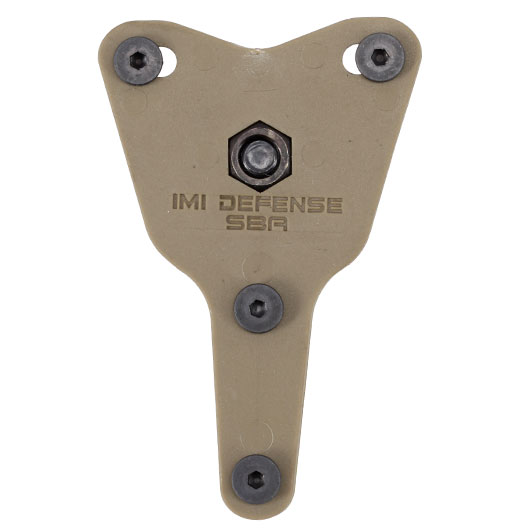 IMI Defense SBA-2 Adapter Safariland Zubehr auf Roto Retention System tan Bild 5