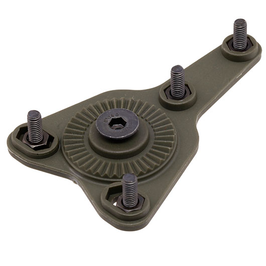 IMI Defense SBA-2 Adapter Safariland Zubehr auf Roto Retention System oliv Bild 1