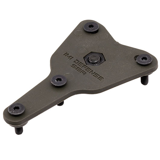 IMI Defense SBA-2 Adapter Safariland Zubehr auf Roto Retention System oliv Bild 2