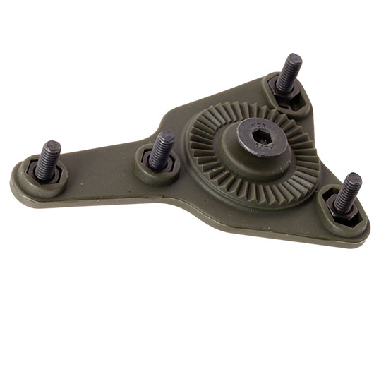 IMI Defense SBA-2 Adapter Safariland Zubehr auf Roto Retention System oliv Bild 3