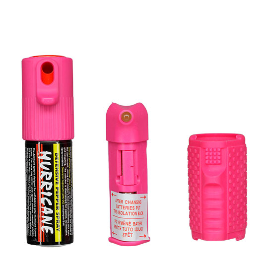 Abwehrspray Pfefferspray Hurricane mit LED Lampe 15ml Bild 5
