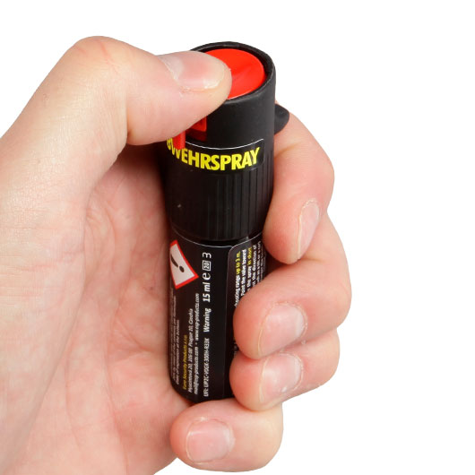 Hurrican Pfefferspray 15ml Direktstrahl schwarz auch Nachfllspray fr Art 1294126 Bild 7