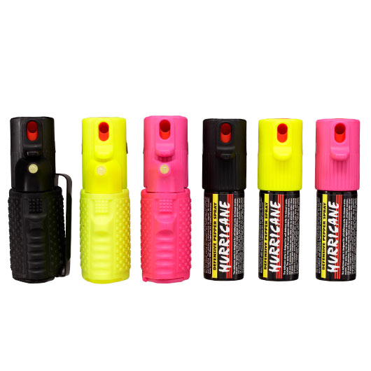 Abwehrspary Hurricane Pfefferspray signalgelb 15 ml mit LED Lampe Bild 10