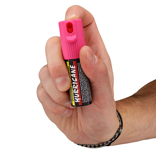 Hurricane Pfefferspray 15ml Direktstrahl Sprhknopf pink Bild 5