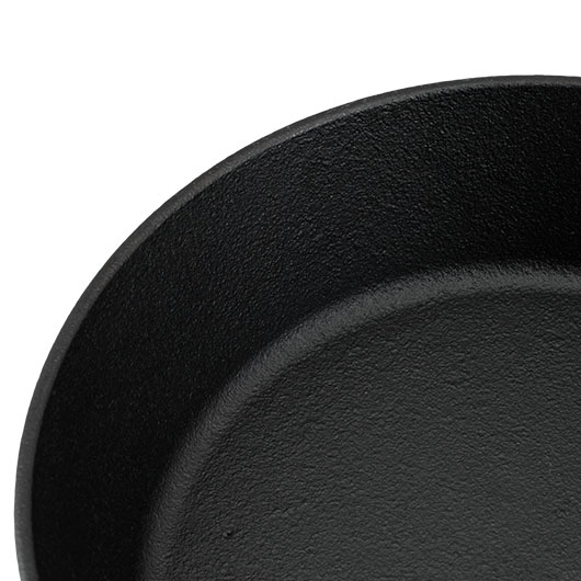 FOX Outdoor Bratpfanne aus Gusseisen mit Griff Durchmesser ca. 20cm Bild 7