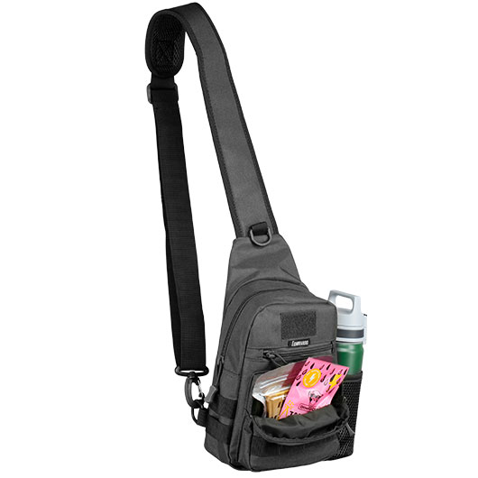 CI- Action Sling Bag berwurftasche  schwarz Bild 3