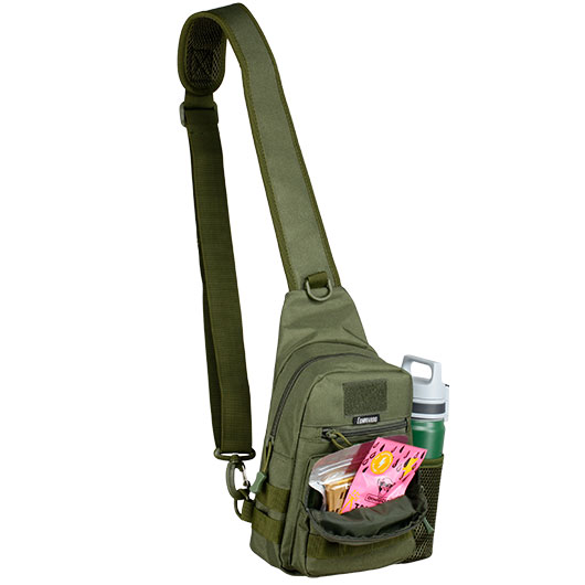 CI - Sling Bag Umhngetasche oliv Bild 3