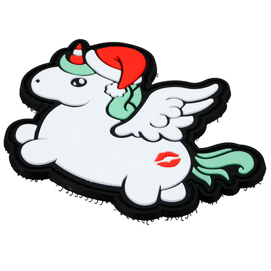 JTG CHRISTMAS UNICORN, MERRY KISSMYASS Patch Bild 1