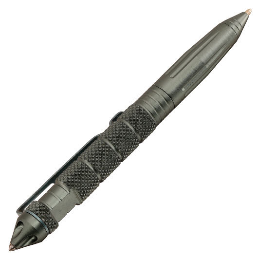 Tactical Pen grau mit Glasbreccher Bild 2