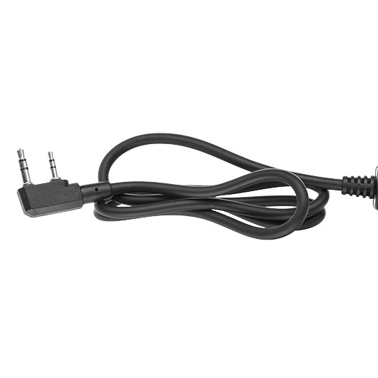 Nuprol U94 Headset PTT Push-To-Talk Einheit mit Kenwood 2-Pin Stecker schwarz Bild 4