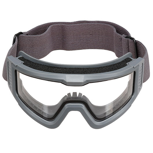 Nuprol Battle Visor Dual Lens Eye Protection Airsoft Helmbrille / Schutzbrille grau Bild 2