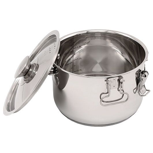  Origin Outdoors Ideenreicher 2 Liter  Multitopf  4 in 1