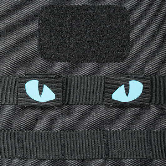 M-Tac Tiger Eyes Lasercut Molle Stripes black Blue-gid