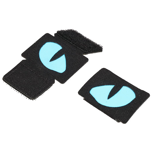 M-Tac Tiger Eyes Lasercut Molle Stripes black Blue-gid Bild 2