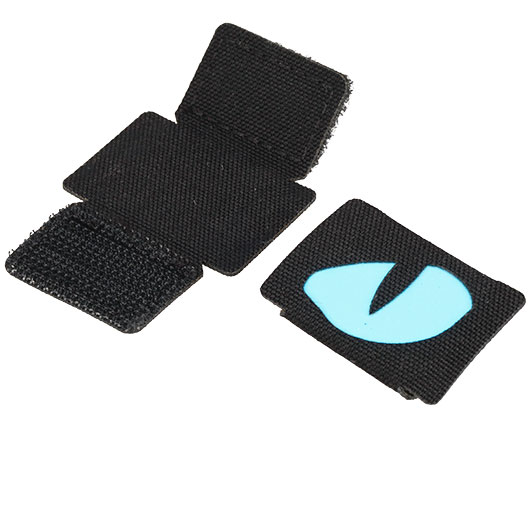 M-Tac Tiger Eyes Lasercut Molle Stripes black Blue-gid Bild 3
