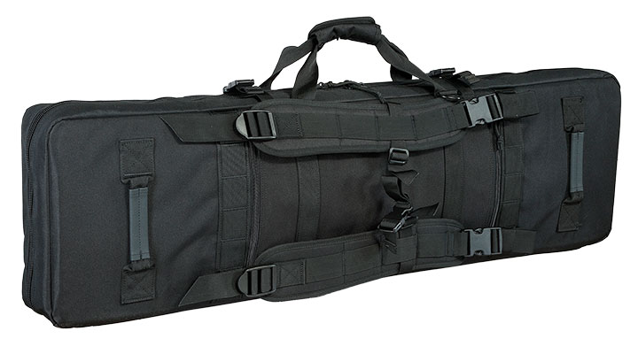 MAX Tactical 108 cm Heavy Duty Deluxe Double Soft Rifle Bag / Gewehr-Futteral f. zwei Gewehre mit Zubeh�r schwarz Bild 1