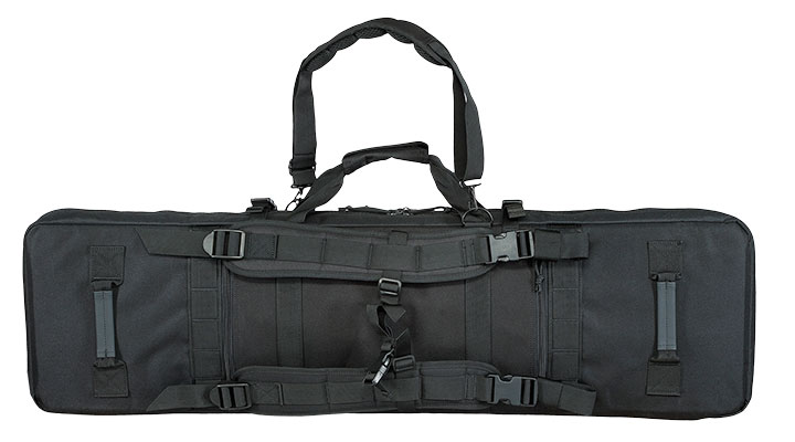 MAX Tactical 108 cm Heavy Duty Deluxe Double Soft Rifle Bag / Gewehr-Futteral f. zwei Gewehre mit Zubeh�r schwarz Bild 3